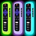thumbnail image 1 of Paquete de 3 fundas remotas para Roku Smart TV Steaming Stick Remote Remote, 1 of 7
