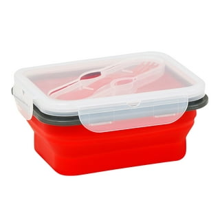  Keweis Silicone Bento Box, 3-Compartment 25oz Lunch