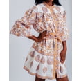 thumbnail image 6 of Urban Afrique Women Paisley Mini dress, 6 of 7