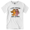 thumbnail image 2 of I Love Lasagna And Latinas T-Shirt, 2 of 5