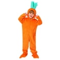 thumbnail image 4 of Ruyang Easter Outfits for Kid Boys Cute Carrot Romper Bunny Long Sleeve Hooded Jumpsuit Teen Girls Ribbed Zipper Full Length Clothes, 4 of 6