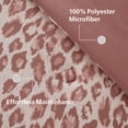 thumbnail image 3 of Mainstays Leopard Print 2-Piece Pink Comforter Set, Twin/Twin XL, 3 of 12