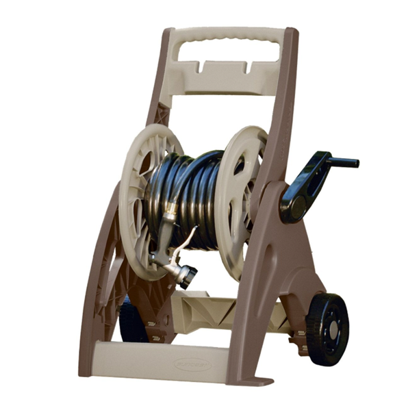 Suncast CPLJNF175BD 175' Resin Garden Reel Wheeled Cart for 5/8" Vinyl