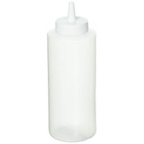Winware Clear Plastic 12 oz Squeeze Bottle