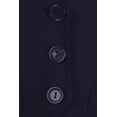 thumbnail image 4 of Women's Dressy Casual Versatile Racerback Vest Tuxedo Suit Waistcoat Navy L, 4 of 5