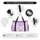 thumbnail image 4 of Fotbe Purple Sparkling Butterfly Bolsa de Viaje con Estampado, Bolsa de Fin de Semana para Mujer con Compartimento para Zapatos, Bolsa de Gimnasio con Bolsillo Húmedo, 4 of 7