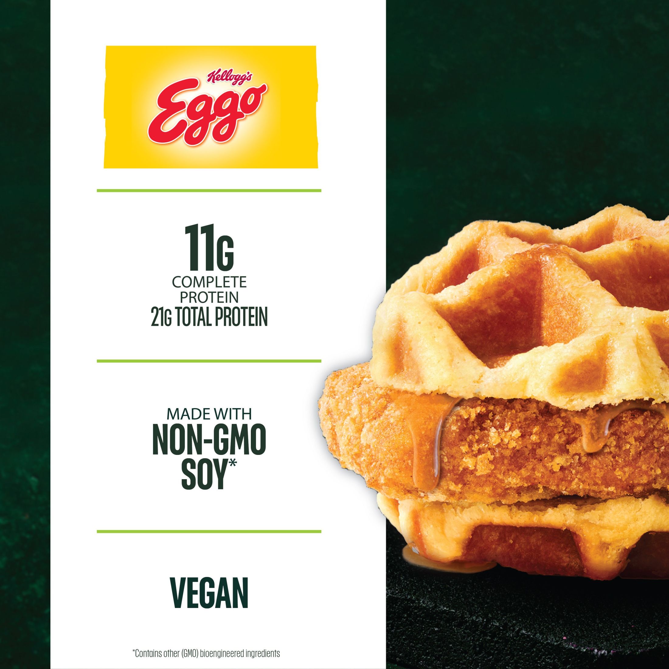 MorningStar Farms Incogmeato Original Meatless Chicken Waffle Sandwich, 9.3 oz (Frozen) - image 2 of 9