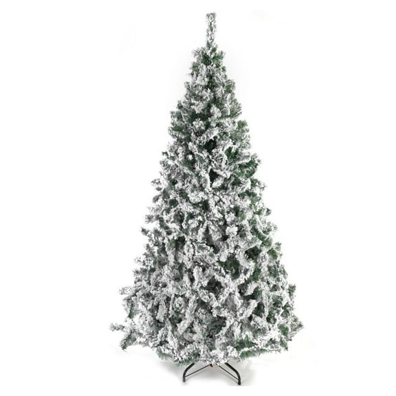 Árbol de Navidad Naviplastic Glaciar color Verde nevado de 220 cm
