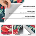 thumbnail image 6 of Yayeee Dish Drying Mat for Kitchen Counter 18" x 24" Microfiber Super Absorbent Coffee Decorative Pad, Christmas Themed Leaves, 6 of 9