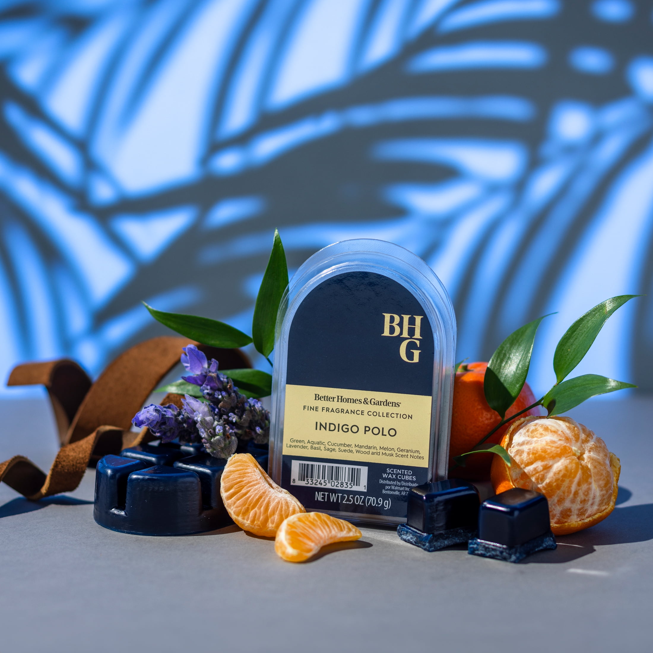 Better Homes & Gardens Fine Fragrance Collection, Indigo Polo Scented Wax Melts, 2.5oz