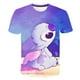 thumbnail image 1 of Camiseta de punto de Disney para niños y niñas, camisetas para niños, camiseta de manga corta, ropa de punto de verano, camiseta estampada de dibujos animados, ropa para niños 10T Gao Jinjia LED, 1 of 2