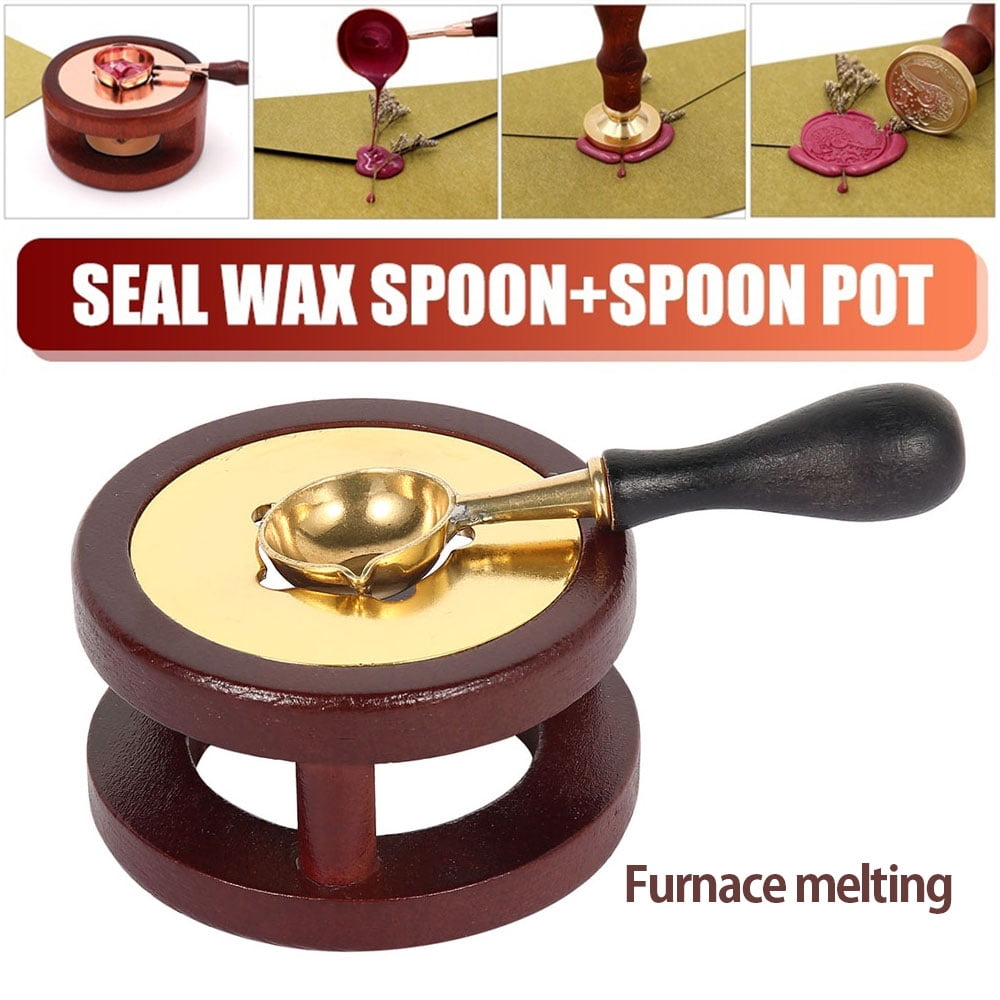 Wedding Supplies RETRO WAX WARMER SEAL MELTING POT STOVE TOOL Furnace