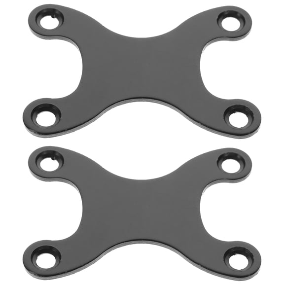 ROSENICE 2Pack Skateboard Anti Sink Plate Black Aluminum Gaskets For Maintenance