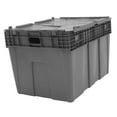 thumbnail image 3 of Orbis Grey Plastic FliPak Stack-N-Nest Storage Tote with Lid- 30"L x 22"W x 20 1/2"D, 3 of 4