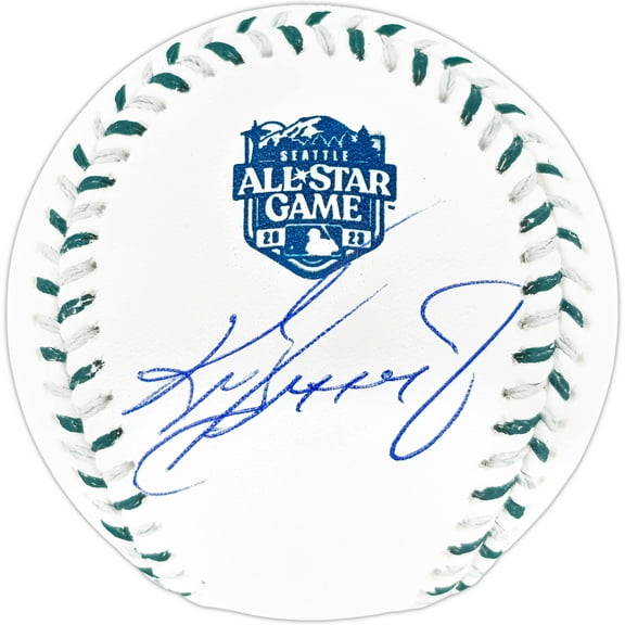 Ken Griffey Jr. Autographed Official 2023 All Star Game Logo Game Baseball Seattle Mariners Beckett BAS Witness Stock #253718
