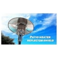 thumbnail image 4 of Patio Heater Reflector Shield, Propane Outdoor Heaters Replacement Part - Top Dome, 3-Hole Mount, 3, 4 of 5