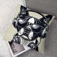 thumbnail image 7 of Pillowcases Funny Animal Painting Pillow Case Decorative Throw Pillow Cover for Home Sofa Office, 7 of 7