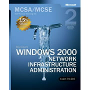 Angle View: Microsoft Windows 2000 Core Requirements, Exam 70-216: Microsoft Windows 2000 Network Infrastructure Administration [Hardcover - Used]