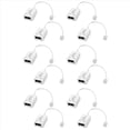 thumbnail image 1 of Divisor de Filtro DSL de 12 Uds, Divisor ADSL para Línea Telefónica Macho A 2 Hembras RJ11 6P4C/6P2C, Adaptador Convertidor de Módem Telefónico, 1 of 8