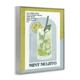 thumbnail image 3 of Stupell Industries Modern Retro Mint Mojito Recipe Gray Framed Giclee Art, 11 x 14, by Deane Beesley, 3 of 8