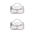 thumbnail image 4 of QualitChoice Pattern Cosmetic Bag Convenient Women Storage Handbag Carrying Pouch Holding Container Travel Makeup Organizer Type 5 2Set, 4 of 6