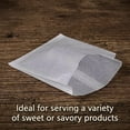 thumbnail image 6 of The Baker Celebrations 200 Plain Wet Waxed Sandwich Bags – 6 x 6 7/8" - Food Grade Grease Resistant White Paper Bags – Made in USA, 6 of 6