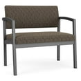 thumbnail image 1 of Chaise d'Attente pour Réception Bariatrique en Acier Lenox / Acier Charbon / Brun, 1 of 5