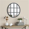 thumbnail image 2 of Wall Mirror - Black, 28" x 28", 2 of 2