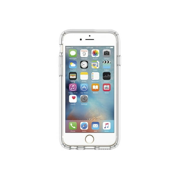 Speck CandyShell iPhone 6/6s - Coque Arrière pour Téléphone Portable - polycarbonate - Transparent - Transparent