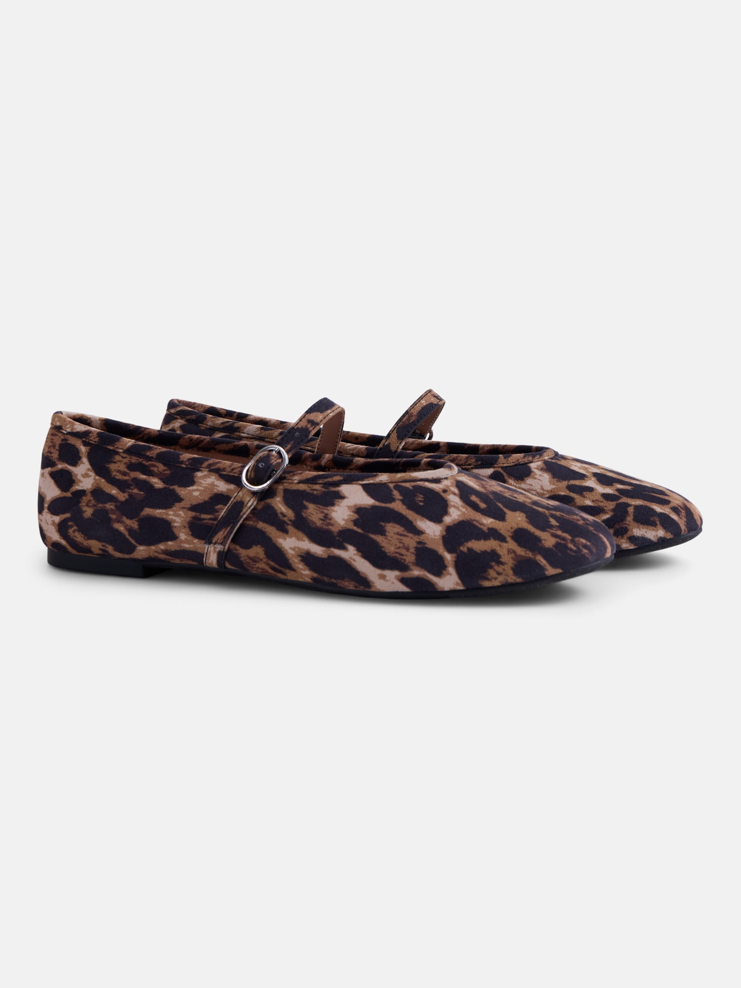 No Boundaries Women's Crinkle Mary Jane Flats