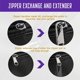 thumbnail image 5 of Zip Lock Metal Zip Fixer Desmontable Metal Puller Cremallera Para Maletas Chaquetas Bolsas 16Pcs Methold AP005692-00, 5 of 6