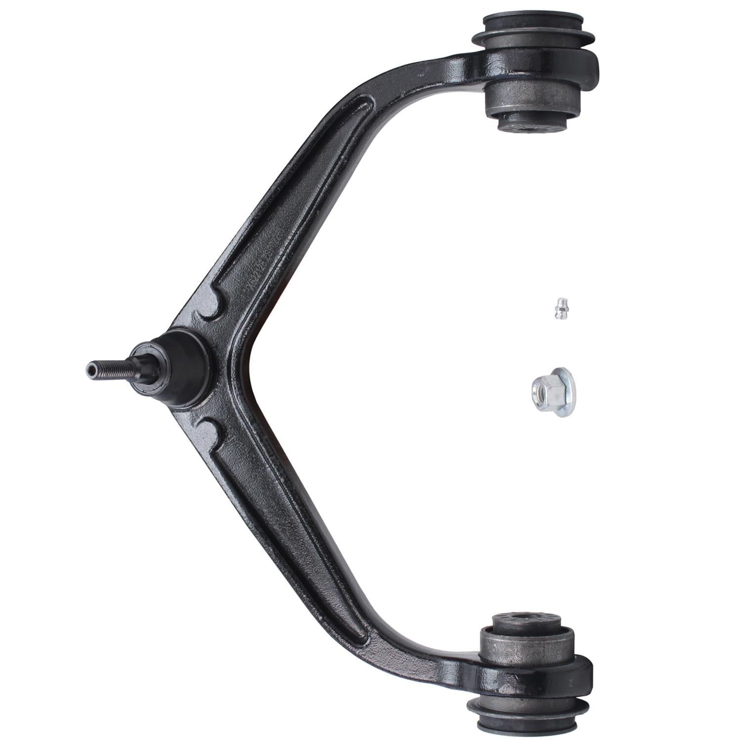 Detroit Axle - Front 2pc Control Arms for 11-19 Chevrolet Silverado GMC Sierra 2500 3500 HD, 2 Upper Control Arms w/Ball Joints Assembly 2011 2012 2013 2014 2015 2016 2017 2018 2019 Replacement