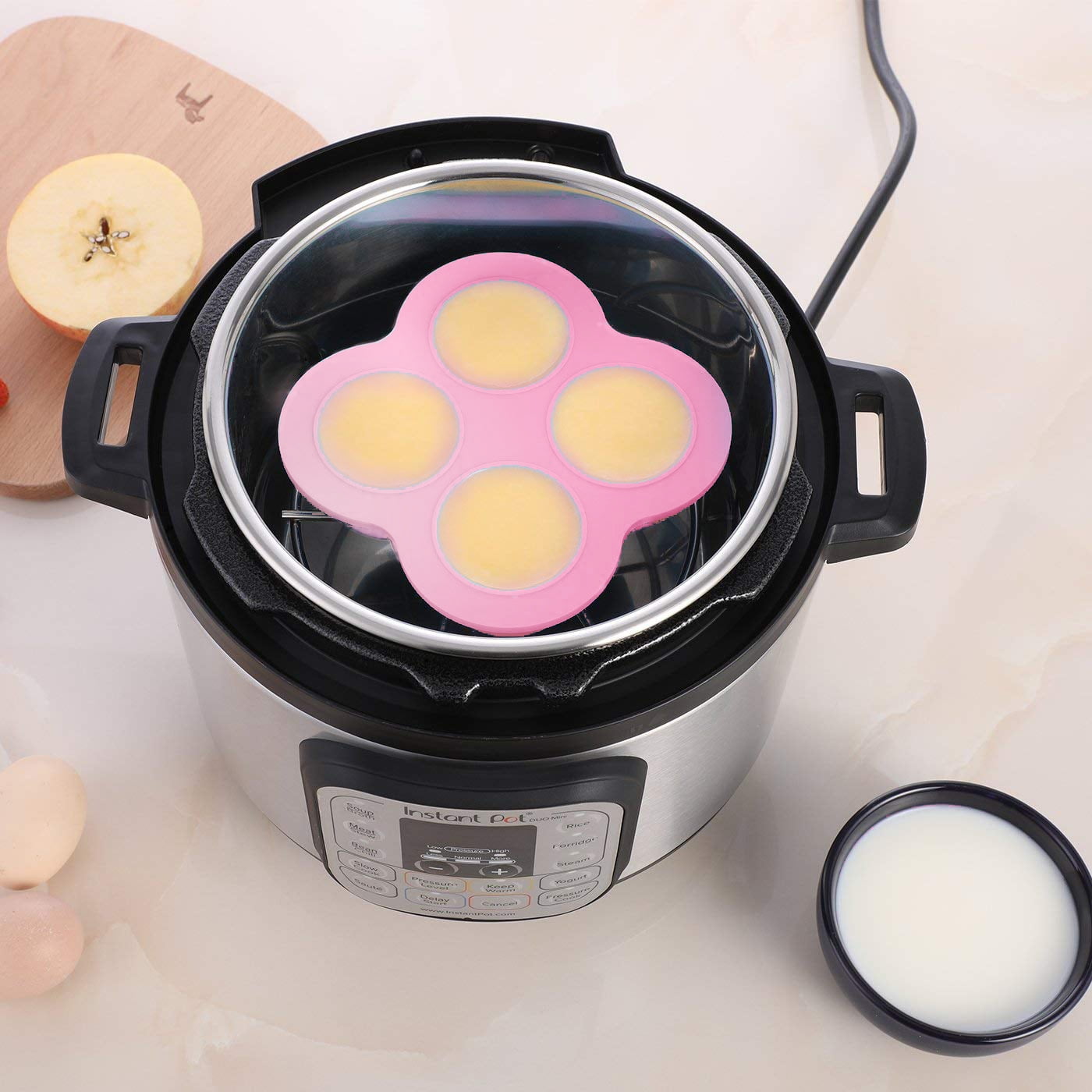 Fits Instant Pot 3/5/6/8 Qt Pressure Cooker Reusable Storage Container