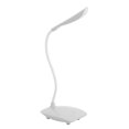 thumbnail image 1 of Lámpara de mesa Irfora Lámpara de escritorio LED recargable Carga y enchufe USB portátil Lámpara de lectura de manguera flexible de 360 ° Estudiantes Niños Luz suave Lámpara de mesa de control táctil Irfora Lámpara de mesa, 1 of 7