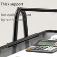 thumbnail image 4 of Letter Tray Metal Desk Organizer, 3-Tier Mesh Tray, Document, Letter, Office Organizer, Black, 4 of 5