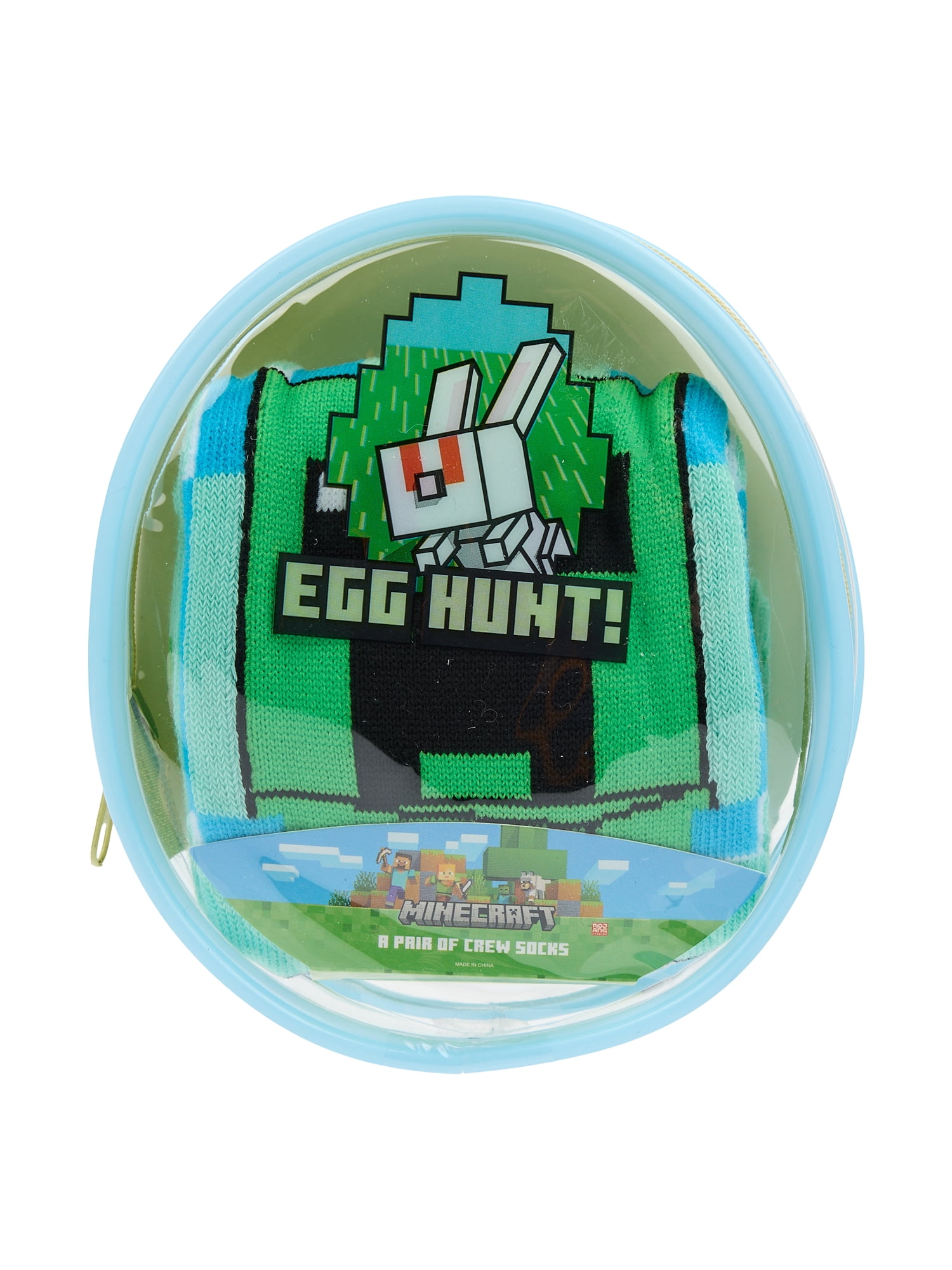 Minecraft Men's Easter Egg Crew Socks
