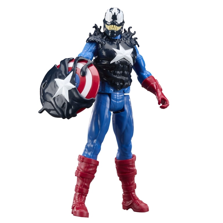 Marvel Avengers Venomized Captain America & Hulk Figures photo 7