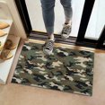 thumbnail image 2 of Classic Camo Green Brown Pattern Door Rugs,Washable Non Slip Door Mats Indoor,Decorative Door Mats,Entry Mat Indoor for Entrance,Bedroom,Kitchen,Bathroom,16"x24", 2 of 6