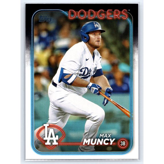 2024 Topps Max Muncy #314 Los Angeles Dodgers Baseball Card