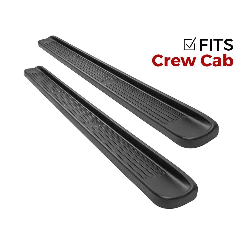 ionic factory style running boards ford f250/f350 sd 19992016 crew cab