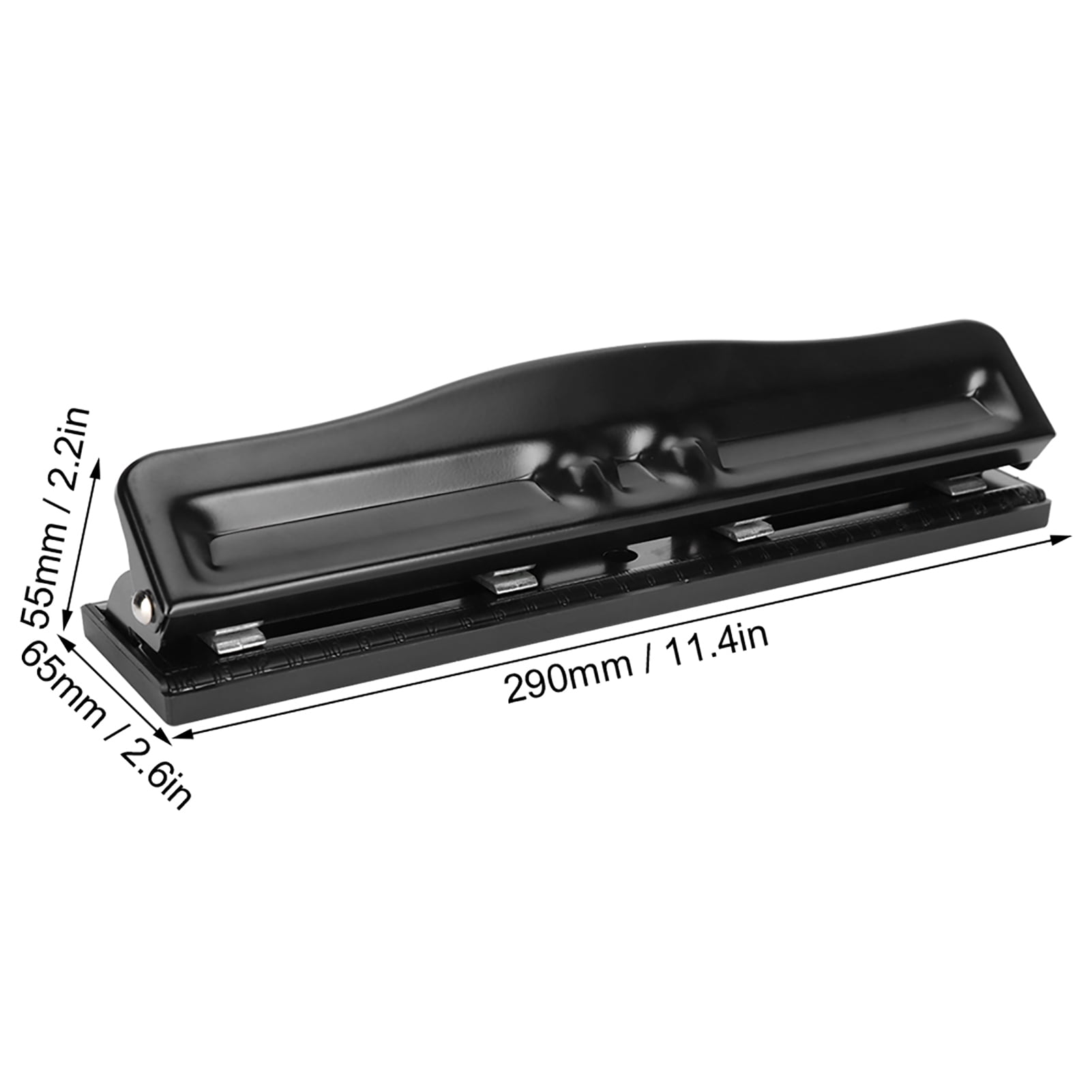 4‑Hole Adjustable Punch Manual Office Home Universal Paper Punching Machines 999D