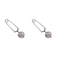 thumbnail image 3 of Wosthever Stainless Steel Tea Infuser Fine Mesh Bag Drink Cafe Home Steeper Filter Cup Maker Leaf Loose Holder Strainer Herbal Type2 NO2, 3 of 6
