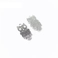 thumbnail image 4 of 20 Piezas De Bronce De Aleación De Plata Búho Forma Colgantes Para La Fabricación De Joyas Baoblaze Colgante de joyería de moda, 4 of 8