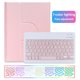 thumbnail image 1 of Funda Flexible TPU Con Teclado 7 Colores Retroiluminados para IPad 10.ª Generación 10 9 Pulgadas, 1 of 9