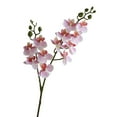 thumbnail image 2 of LShunze Artificial Phalaenopsis Flowers, 25” Fake Silk Orchids with Stem Leaves for Valentine's Day Home Office Wedding Party Decor, 2 of 8