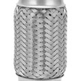 thumbnail image 3 of Stainless Steel Exhaust Flex Pipe 57x250mm Double Braided Bellow Silver for Car OffRoad, 3 of 4