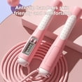 thumbnail image 3 of 2.8m Counting Jump Rope Adults Adjustable Skipping Rope Jumping Rope with Counter Home Exercise Gym Training Fitness Equipment (Black), 3 of 7