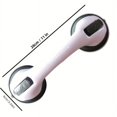 thumbnail image 2 of 1pc Non-Slip Large Shower Handle For Bathroom, Punch-Free Traceless Glass Suction Handle, Powerful Suction Grip, 7.48"x3.54", 2 of 4