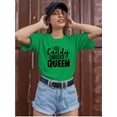 thumbnail image 2 of Candycorn Queen T-Shirt Women -Image by Shutterstock, Female Small, 2 of 4