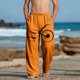 thumbnail image 2 of Niños Pantalones Niñas con Bolsillos Impresos Moda de Playa Casual para Niñas Pequeñas Pantalones, 2 of 9